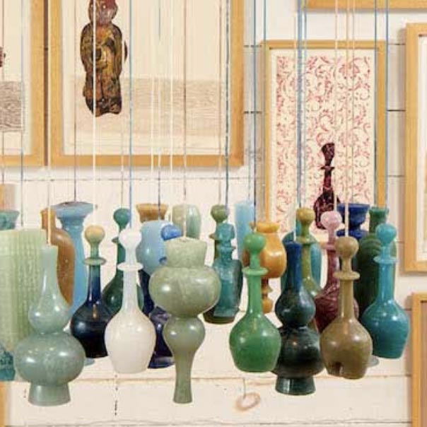 hanging bottles